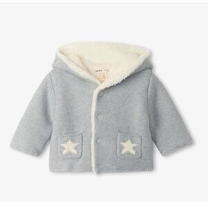 Hatley Cozy Stars Sherpa Lined Baby Sweater Size 3T Preowned Used Once Beautiful